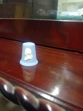 Vintage wedgwood blue jasper ware josiah wedgwood thimble