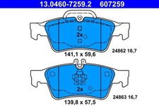 Brake pads 13.0460-7259.2 ATE