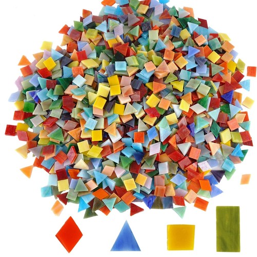 Assorted color glass mosaic - color,