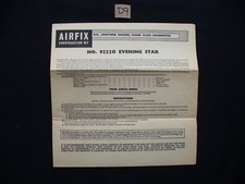 Evening Star No. 92220 Vintage Airfix Construction Kit Instructions. 1970's