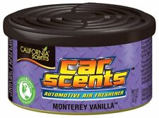 12 Pack of California Scents Monterey Vanilla Car & Home Air Freshener Can Style