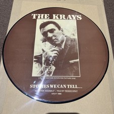 Kray Twins, Reg Kray Picture Disc Vinyl ‘Stories We Can Tell’
