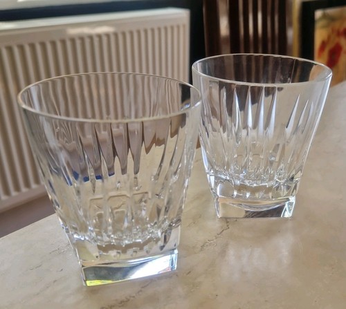 Pair waterford cut crystal - pair,