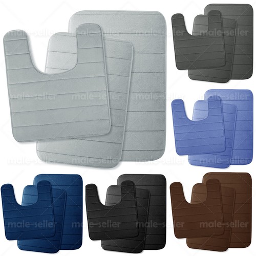 Memory foam bath mat pedestal - memory,