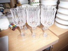 set 6 sherry glasses with