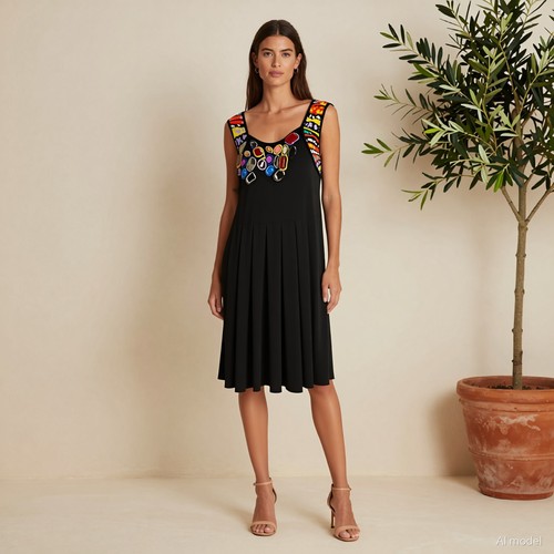 Dress cocktail evalinka black - evalinka,