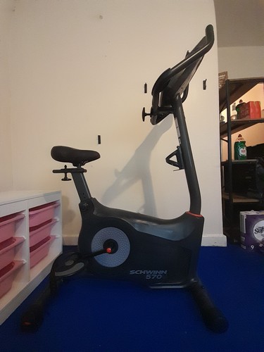 Schwinn 570u upright cycle - 570u,