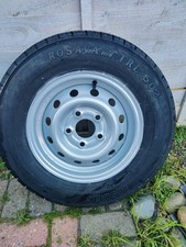 Trailer wheel With 165 R13c