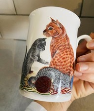 Cute collectible Roy kirkham cat themed mug