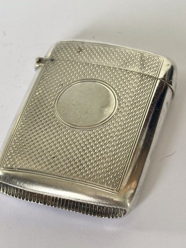 Antique victorian silver vesta - antique,