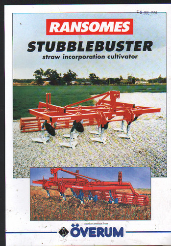 Ransomes stubblebuster straw - ransomes,