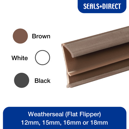 Flat flipper weatherseal - flipper,