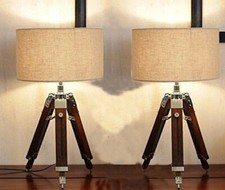 Pack 2 Wooden Tripod Stand