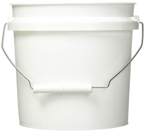 Gallon white plastic - 1,