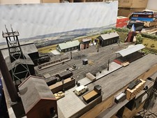 OO Gauge Colliery Shunting Layout, Fully Wired For DCC And Motorised Points