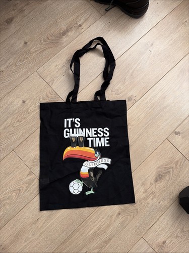 Guinness branded canvas bag