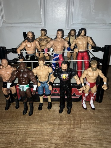 Wwe mattel bundle raw ring - mattel,