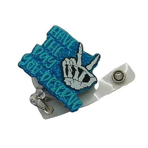 Cute funny nurse badge - &,