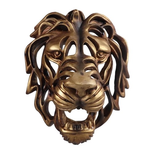 Wall art lion head - lion,