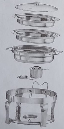 Tramontina oval chafing - tramontina,