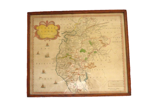 Original antique map - original,