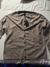 Nike Men's Every Stitch Considered ESC Cardigan Cashmere, Size L