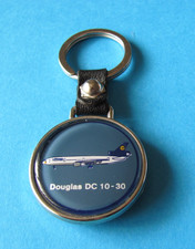 Vintage LUFTHANSA Douglas DC10-30 Keyring. Airline. VGC.