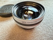 Sony VAD-WA Wide angle Lens VCL-DH07 & Adapter for DSC-W1 W5 W7 Cameras