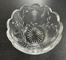 Vintage Stuart Crystal Fuschia