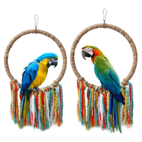 Pet bird parrot toy cotton - bird,