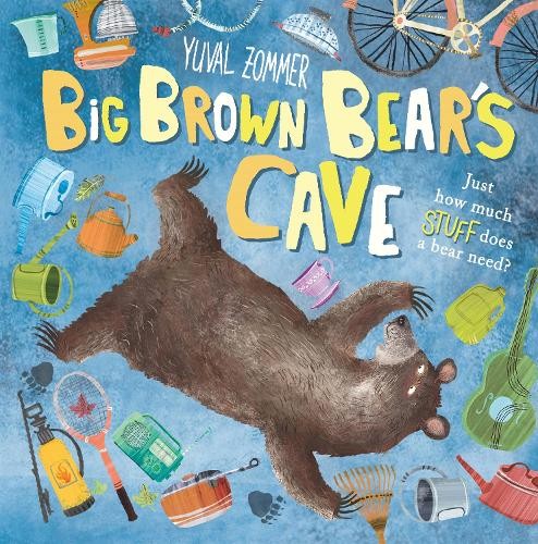 Big brown bear cave - brown, cave,