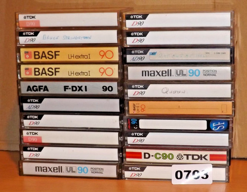 Bundle used blank cassette - bundle,