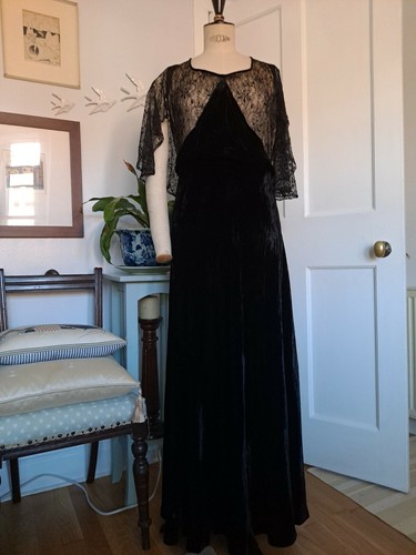 Original vintage 1930s silk - original,
