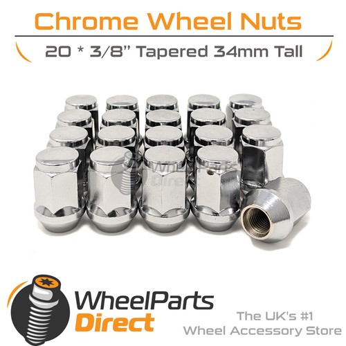 Alloy wheel nuts 8 - (20), 3/8