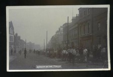 LUTON Bedfordshire  'Shadow of the Trams' Workmen digging up the Tracks RP