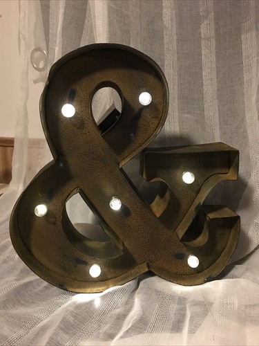 Light marquee - up, &