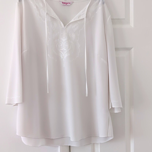 Bonmarché white embroidered - white,