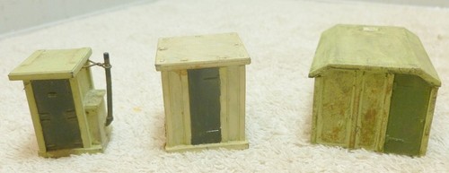 Diecast railway lineside huts - diecast,