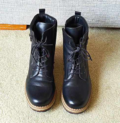 Josef seibel black - seibel, leather