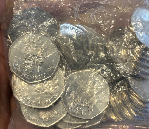 Gibraltar x 50p coin 2012 - 1,