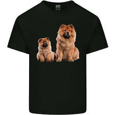 Chow Chows Dog Puppy Mens Light Cotton T-Shirt