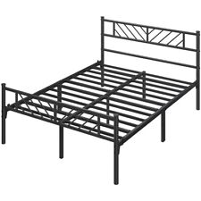 Home Bed Frames Single/Double/King Size Metal Bed Platform for Bedroom Furniture