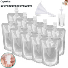100-500ml Plastic Stand Up Bag