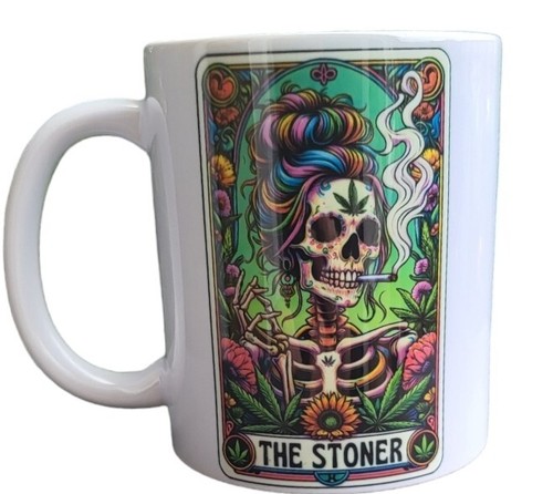 Skelton woman stoner weed - woman,