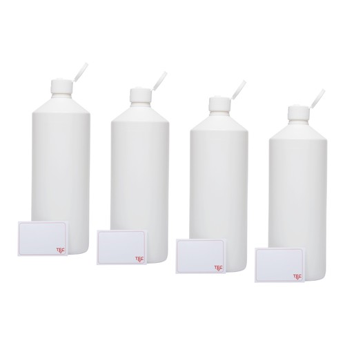 Tec litre hdpe bottles with - bottles,