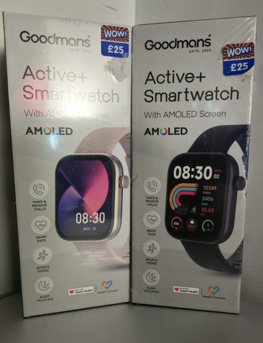 Goodmans active smart watch - 2x,