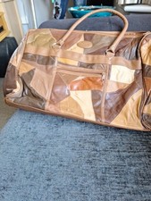 Cotton traders brown patchwork - brown,