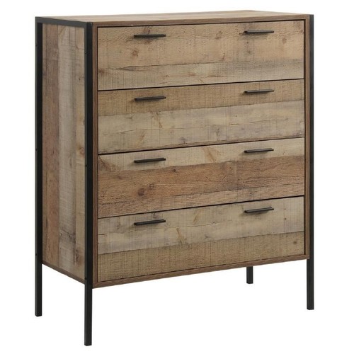 Rustic oak bedroom set - rustic,