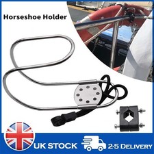 Marine Boat Life Buoy Ring 316 Stainless Steel Holder Horseshoe Bracket W Mount.