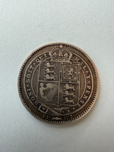 1887 victoria shilling 0 925 - victoria, 0.925